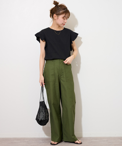 「JOURNAL STANDARD relume」 ノースリーブトップス FREE ブラウン レディース_画像2