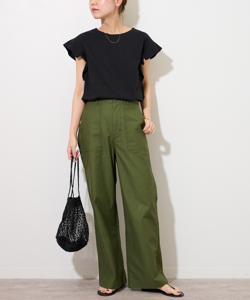 「JOURNAL STANDARD relume」 ノースリーブトップス FREE ブラウン レディース_画像3
