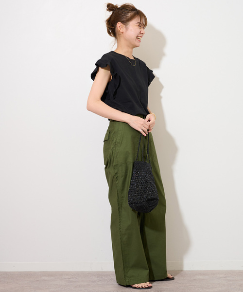 「JOURNAL STANDARD relume」 ノースリーブトップス FREE ブラウン レディース_画像5