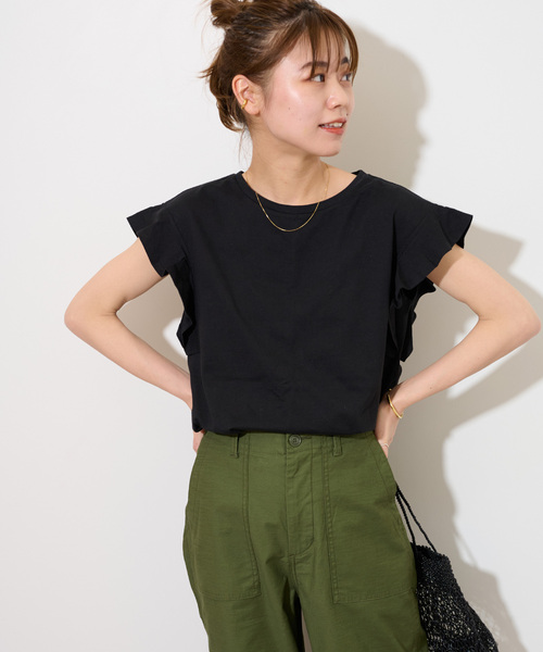 「JOURNAL STANDARD relume」 ノースリーブトップス FREE ブラウン レディース_画像7