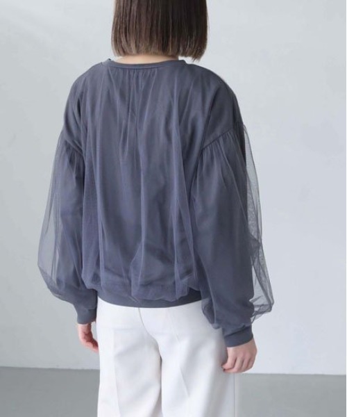 「M.deux」 長袖カットソー MEDIUM ベージュ レディース_画像7