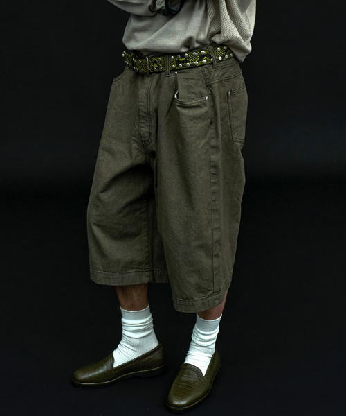 bal（バル） ワイドパンツ パンツ × WISM 別注 LOOSE FIT 5P DENIM