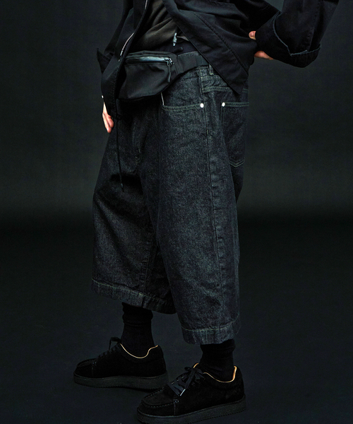 bal（バル） ワイドパンツ パンツ × WISM 別注 LOOSE FIT 5P DENIM