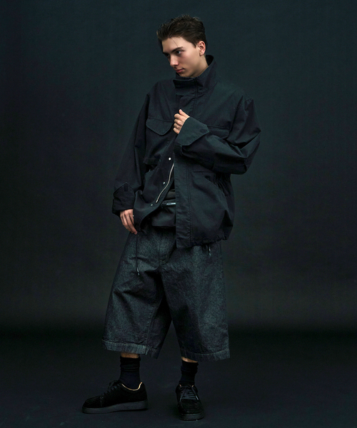 bal（バル） ワイドパンツ パンツ × WISM 別注 LOOSE FIT 5P DENIM