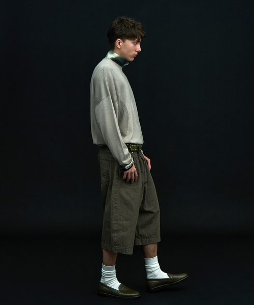 bal（バル） ワイドパンツ パンツ × WISM 別注 LOOSE FIT 5P DENIM