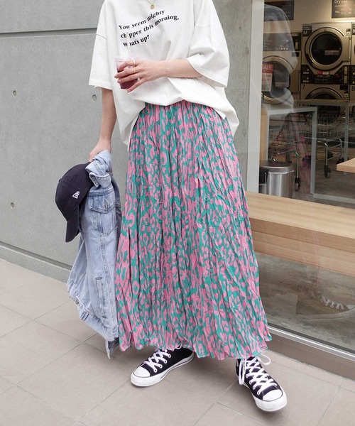 「CORNERS」 ロングスカート M ピンク レディース_画像8