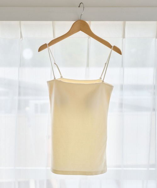 カップ付き キャミソール カップインナーキャミ3　878213 | mysty woman
