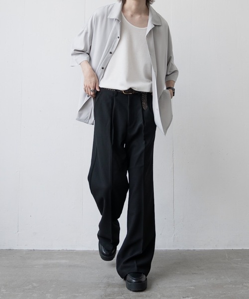 「Casper John」 スラックス LARGE ベージュ メンズ_画像5