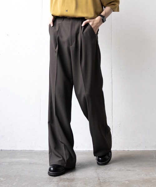 「Casper John」 スラックス LARGE ベージュ メンズ_画像8