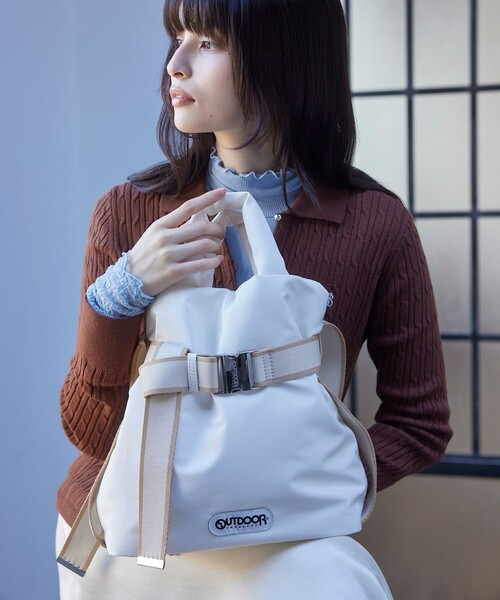 「OUTDOOR PRODUCTS」 2WAYバッグ「VISコラボ」 FREE キナリ レディース_画像2