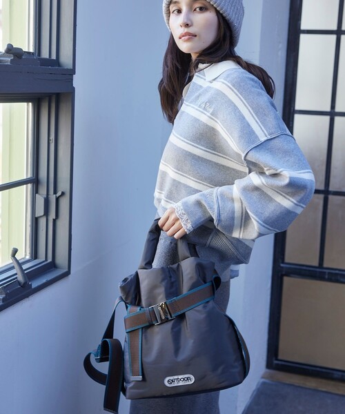 「OUTDOOR PRODUCTS」 2WAYバッグ「VISコラボ」 FREE キナリ レディース_画像5