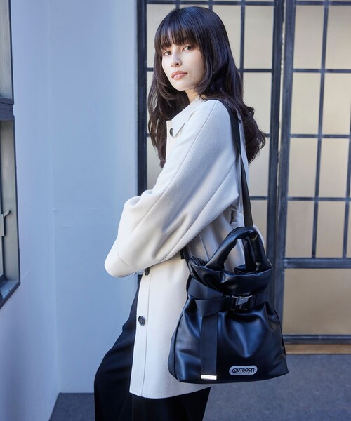 「OUTDOOR PRODUCTS」 2WAYバッグ「VISコラボ」 FREE キナリ レディース_画像8