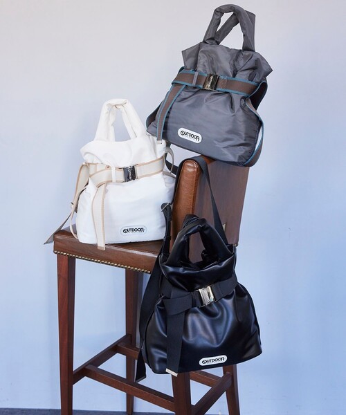 「OUTDOOR PRODUCTS」 2WAYバッグ「VISコラボ」 FREE キナリ レディース_画像9