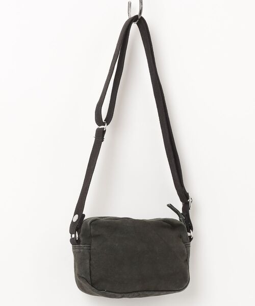 STUSSY（ステューシー） ワンポイントショルダーバッグ - グレー