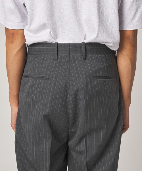 お*ん様 定価3万　Steven Alan ツープリーツドレス トラウザーズⅡ STEVEN ALAN（スティーブンアラン） ワイドパンツ スラックス TW