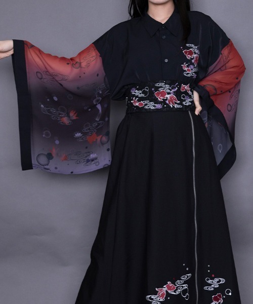 REZEN（リゼン） シャツ 金魚和袖シャツ メンズ : ZOZOTOWN Yahoo!店