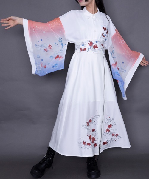 REZEN（リゼン） シャツ 金魚和袖シャツ メンズ : ZOZOTOWN Yahoo!店