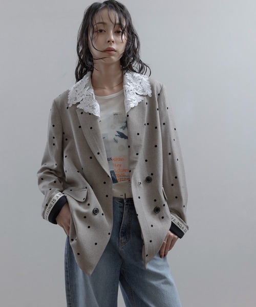Eimee Law（エイミーロウ） ジャケット テーラードジャケット ドット