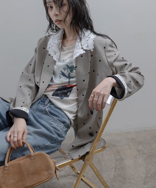 Eimee Law（エイミーロウ） ジャケット テーラードジャケット ドット