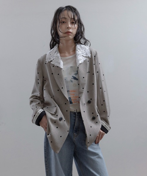 Eimee Law（エイミーロウ） ジャケット テーラードジャケット ドット