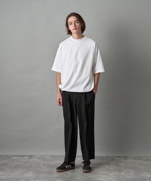 「SLICK」 半袖Tシャツ 2 ブラック メンズ_画像3