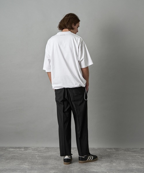 「SLICK」 半袖Tシャツ 2 ブラック メンズ_画像5