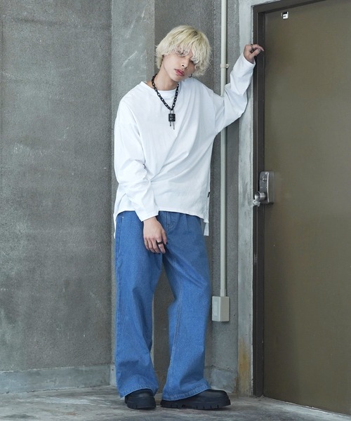 「G.O.C」 デニムパンツ SMALL ブラック メンズ_画像3