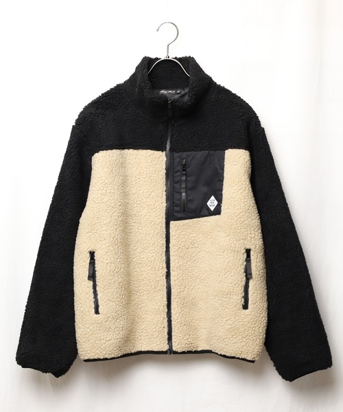 ブルゾン アウター 「ボアハイネックZIPブルゾン」 レディース メンズ