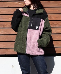 ブルゾン アウター 「ボアハイネックZIPブルゾン」 レディース メンズ