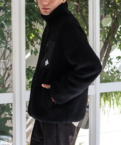 ブルゾン アウター 「ボアハイネックZIPブルゾン」 レディース メンズ