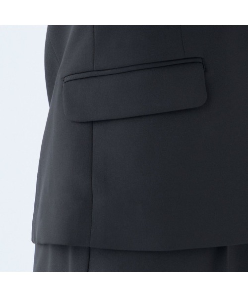 SUIT SELECT スーツ 「セットアップ対応」「洗えるノーカラー