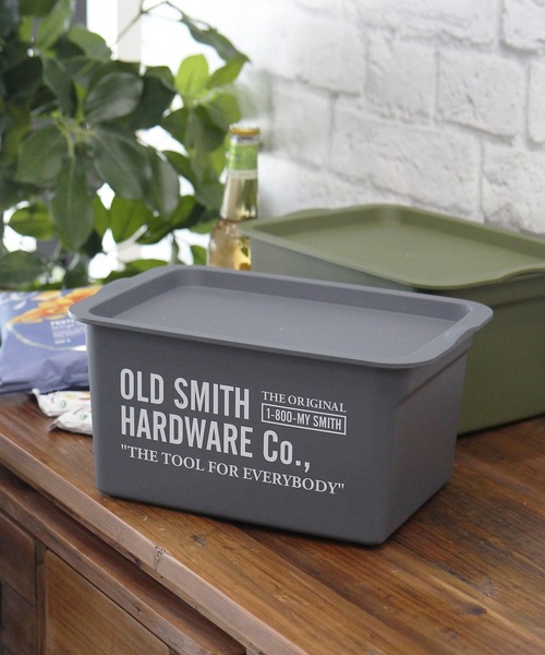 OLD SMITH HARDWARE 収納ボックス niko and...（ニコアンド）の「[OLD 