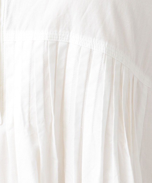 ワンピース Curensology(カレンソロジー)/コットンリネンピュアタックワンピース Curensology カレンソロジー