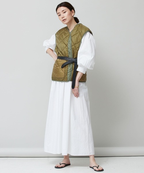 ワンピース Curensology(カレンソロジー)/コットンリネンピュアタックワンピース Curensology カレンソロジー