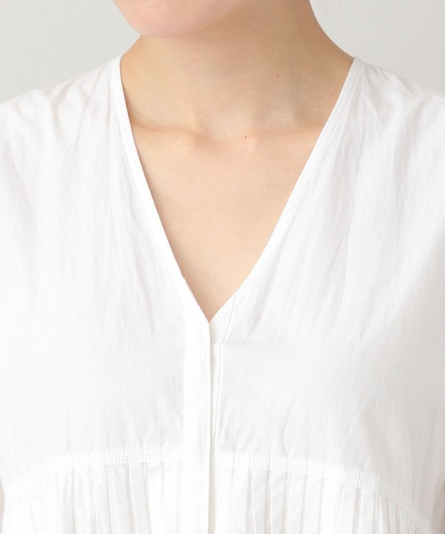 ワンピース Curensology(カレンソロジー)/コットンリネンピュアタックワンピース Curensology カレンソロジー