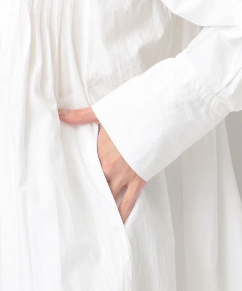 ワンピース Curensology(カレンソロジー)/コットンリネンピュアタックワンピース Curensology カレンソロジー