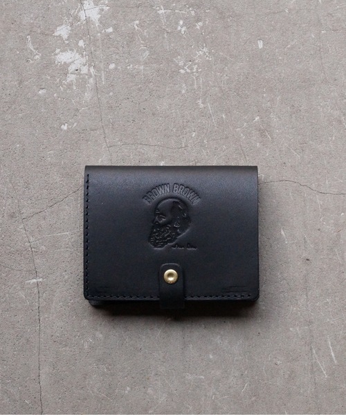 【美品】 ブラウンブラウン 財布 レザー Mr.Brown ミニウォレット BrownBrown 財布 「BrownBrown」ブラウンブラウン/Mr.Brownエル