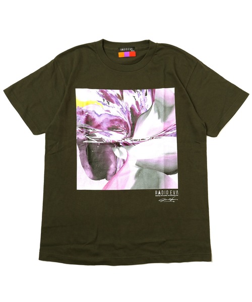 tシャツ Tシャツ メンズ RADIO EVA A067 EVANGELION Painting T-Shirt by Cigarette-burns｜zozo｜05