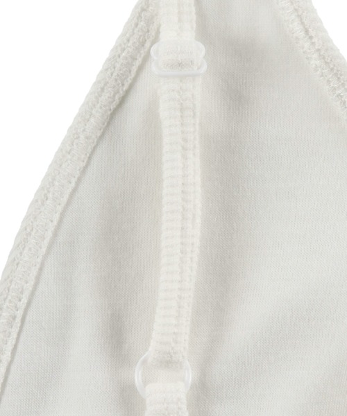 ALEXIA STAM - ALEXIA STAM 　ウェルネス　 UVカット　パッドinリブトップス ALEXIA STAM Wellness Rib Bra Top / UVカットパッドinブラ