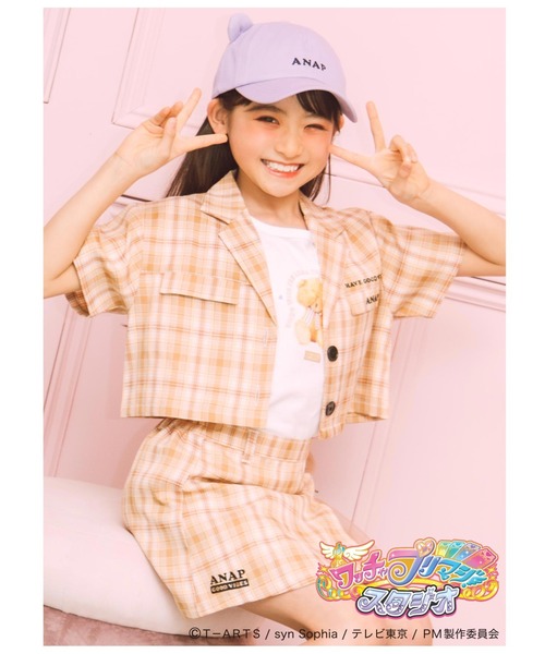 ANAP kids（アナップキッズ） コート アウター チェックショート