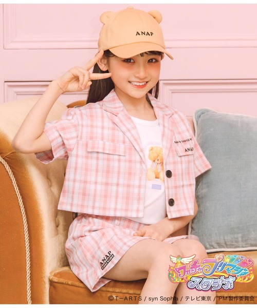ANAP kids（アナップキッズ） コート アウター チェックショート