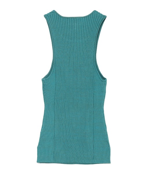 GANNI タンクトップ ガニー GANNI GANNI タンクトップ SOFT COTTON RIB TANK TOP （T3897