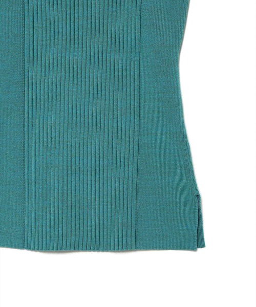 GANNI（ガニー） タンクトップ ノースリーブ MMELANGE KNIT TOP