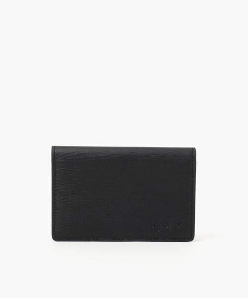 agnès b / 名刺入れ(ブラック) ◎即購入可◎ カードケース (MH18－06)（名刺入れ）｜agnes b.（アニエスベー
