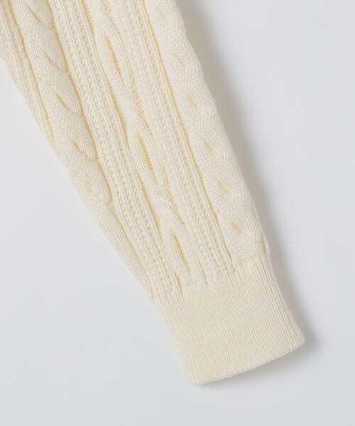 SHIPS（シップス） カーディガン SHIPS: 奥山メリヤス チルデン ニット