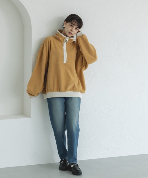 ❤︎さま専用 ハート釦バイカラーニットカーディガン | axes femme | axes femme