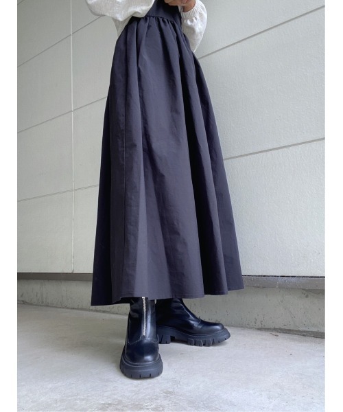 新品AMAIL ロングブーツ ブラック Lサイズ AMAIL ブーツ 「ZOZO限定」Zip UP milk boots レディース