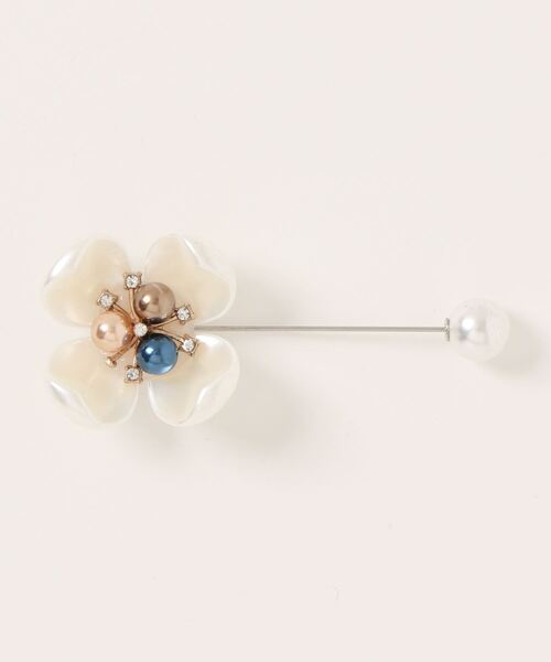 TIMELESS&THREE（タイムレスアンドスリー） ブローチ フラワーピン