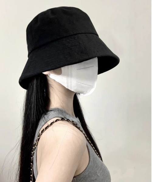 帽子 ハット ツイルカラー バケットハット レディース