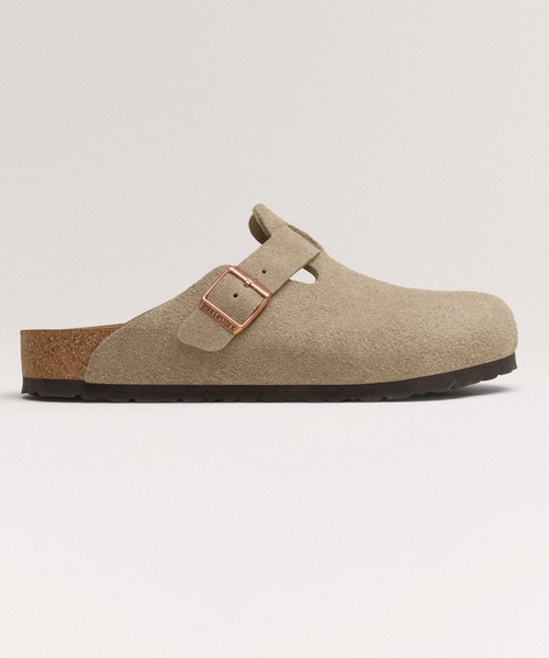 【新品】BIRKENSTOCK Boston スエードレザートープ42 27cm BIRKENSTOCK（ビルケンシュトック） サンダル 「公式